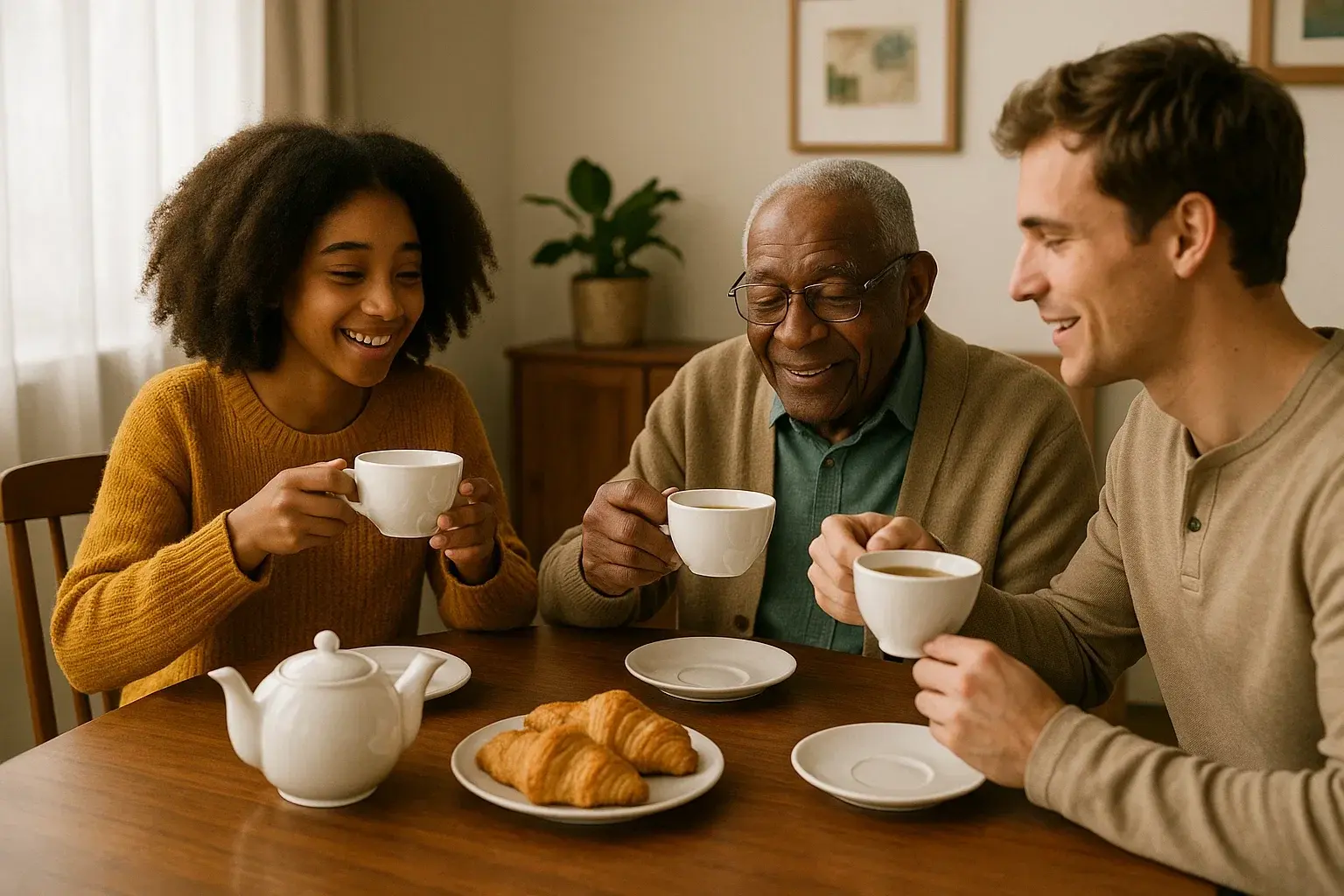 illustration for grandfather