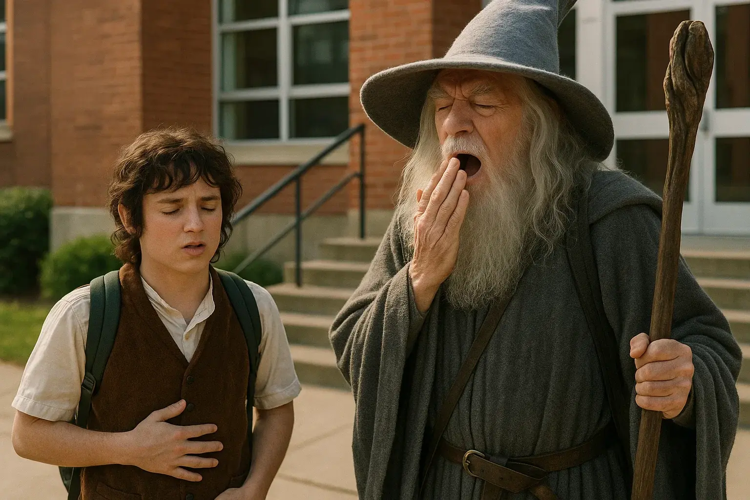 illustration for hungry