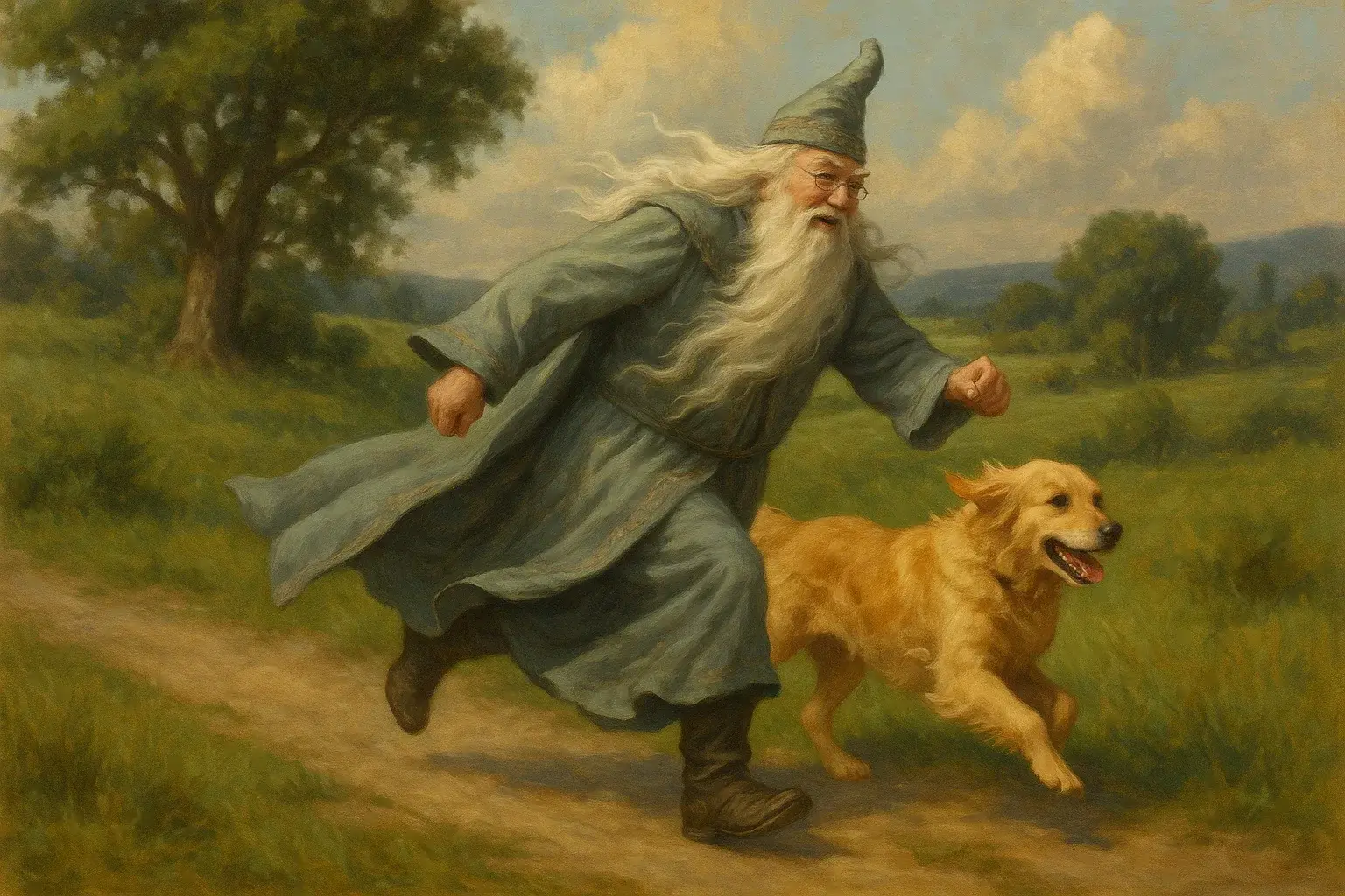 illustration for run