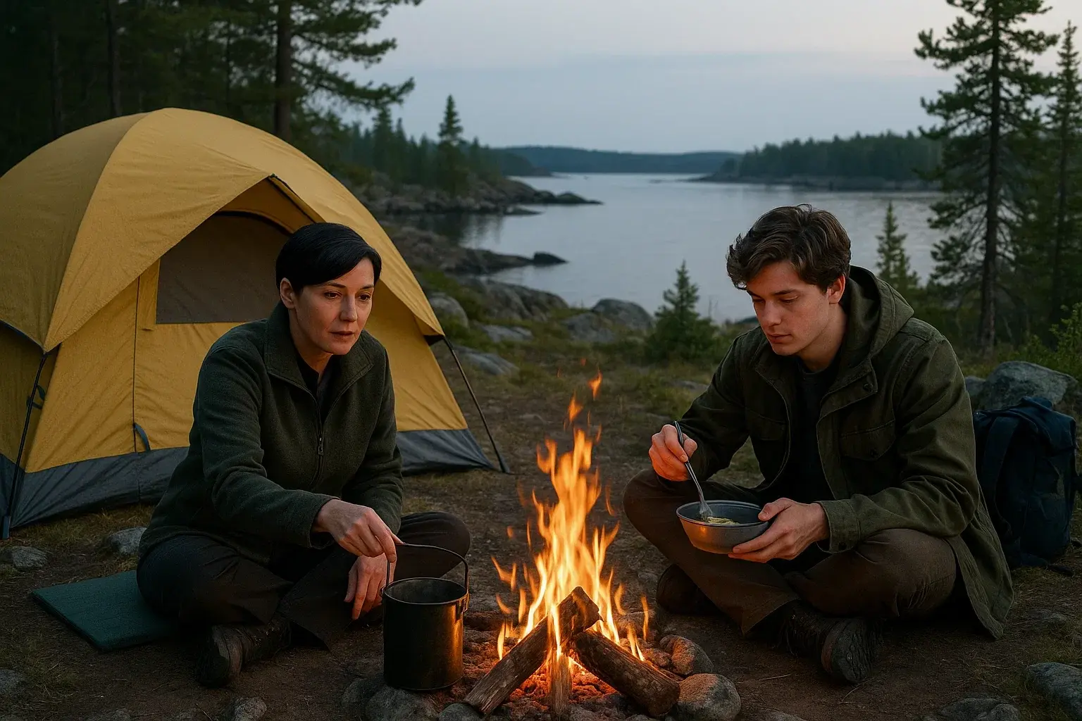 illustration for north