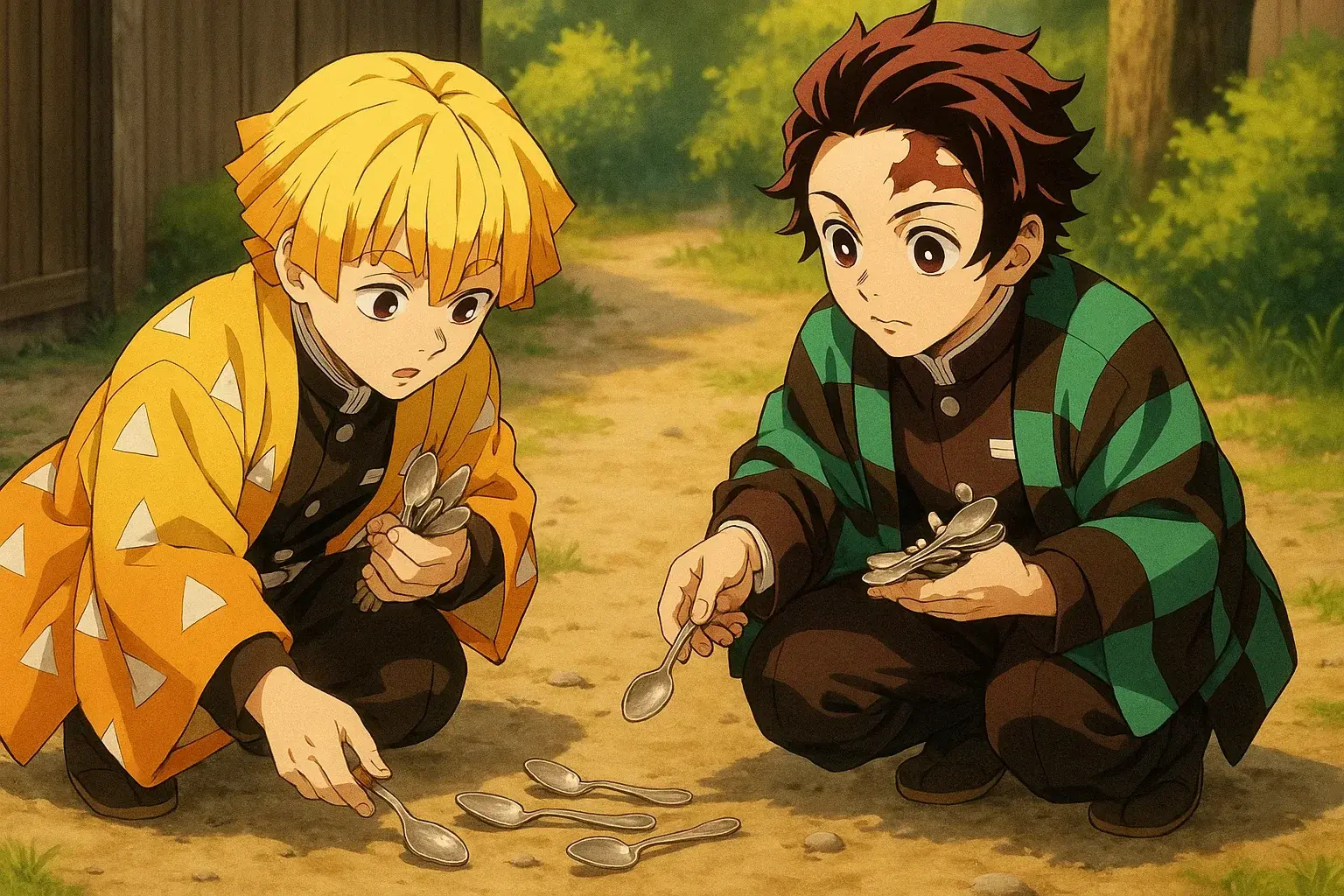 illustration for spoon