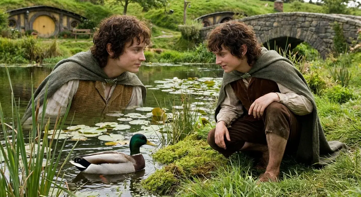 illustration for duck