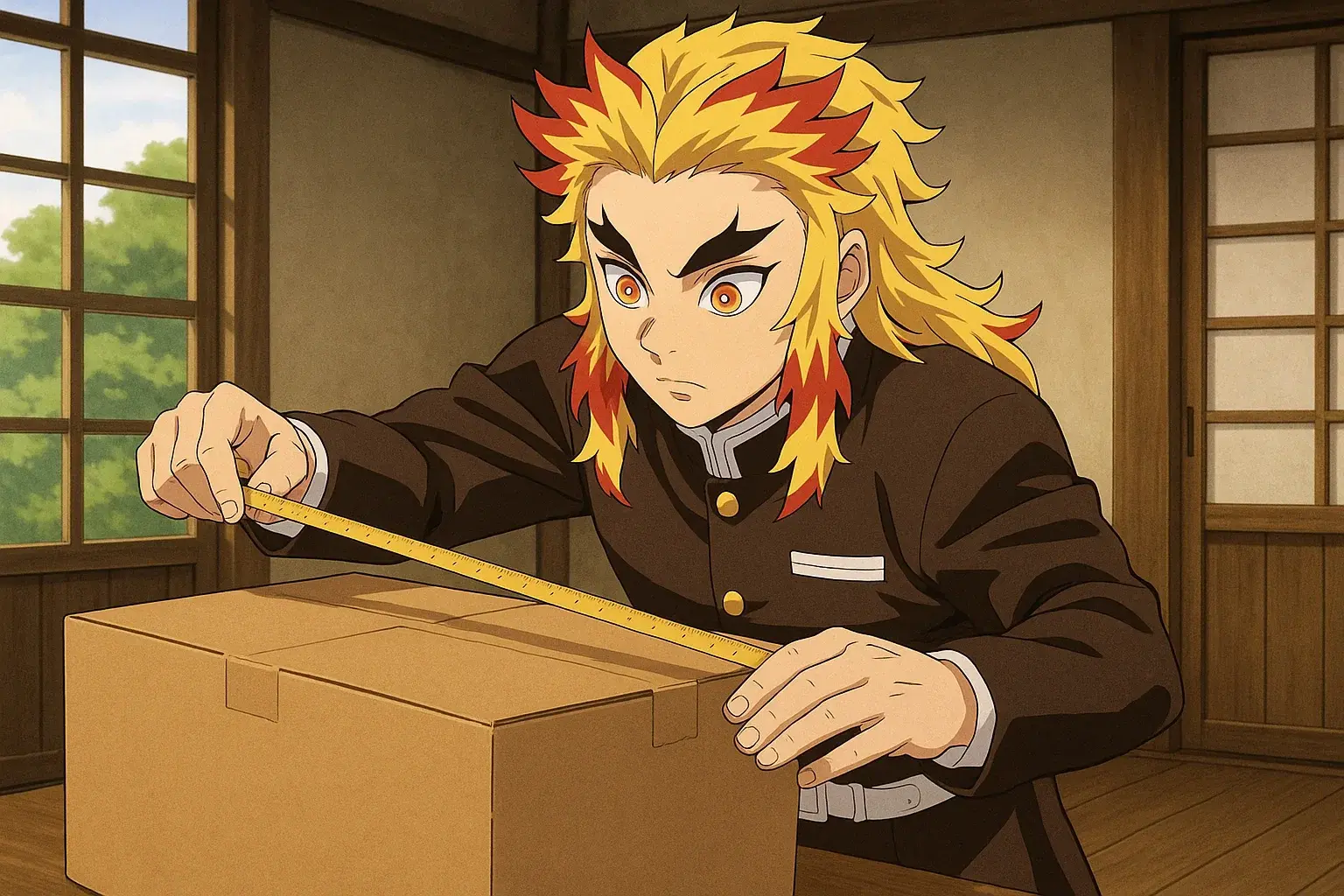 illustration for size