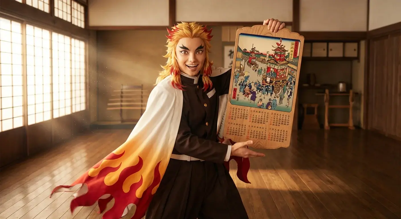 illustration for calendar