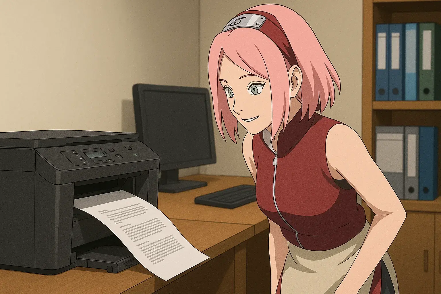 illustration for work