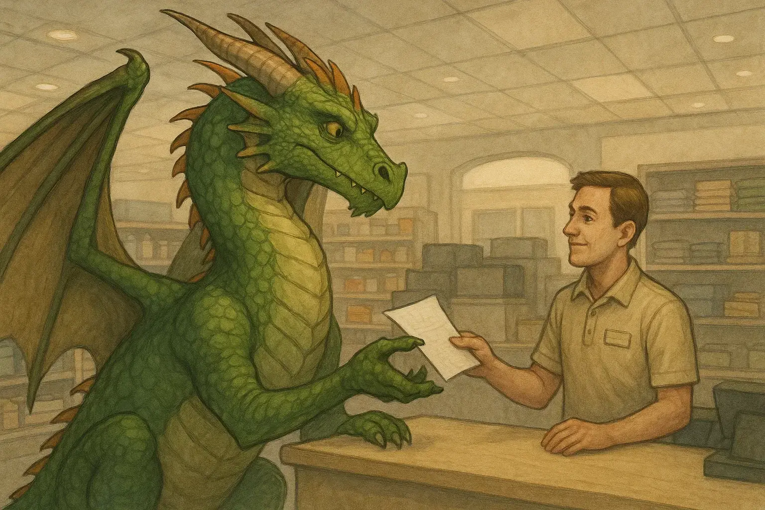 illustration for offer