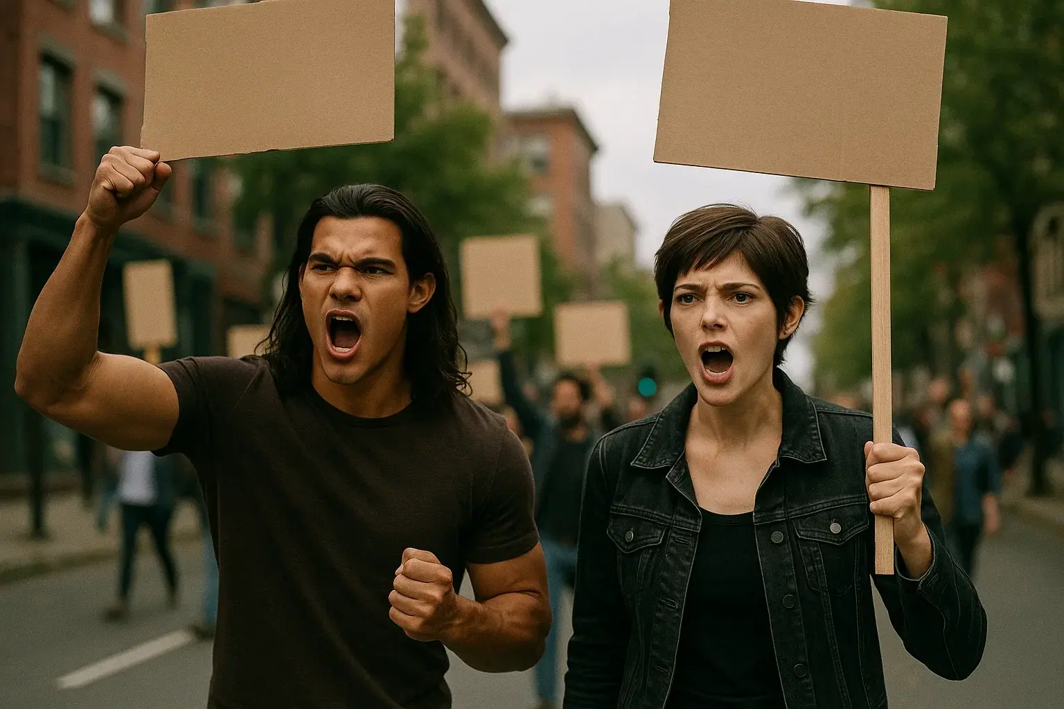 illustration for protest