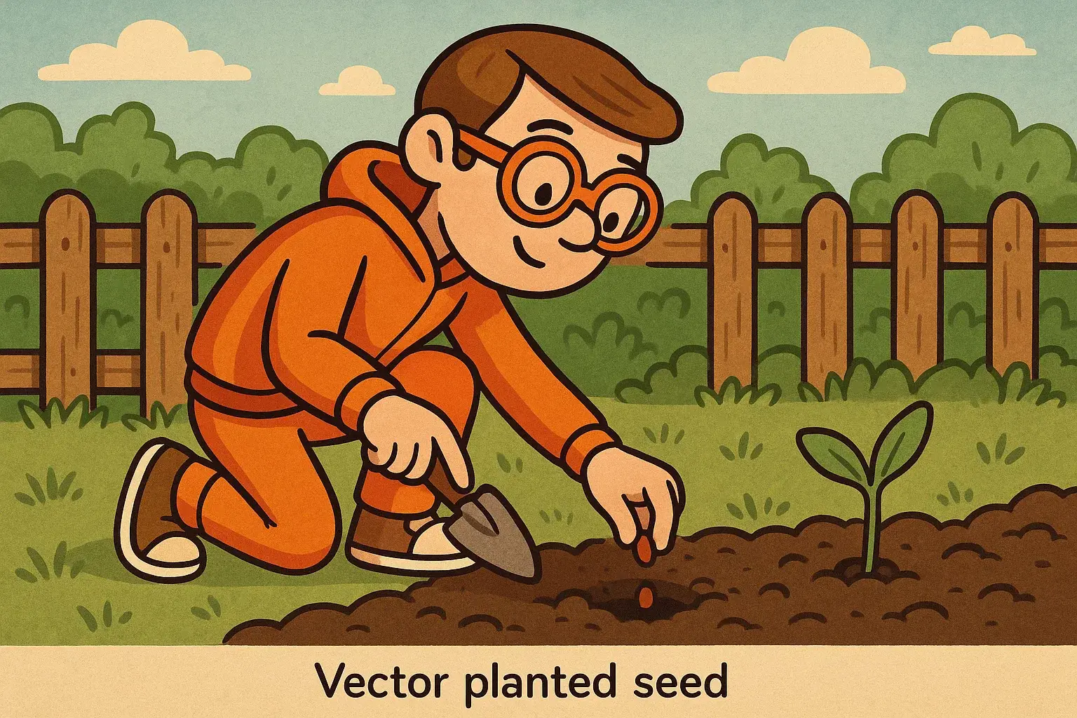 illustration for seed