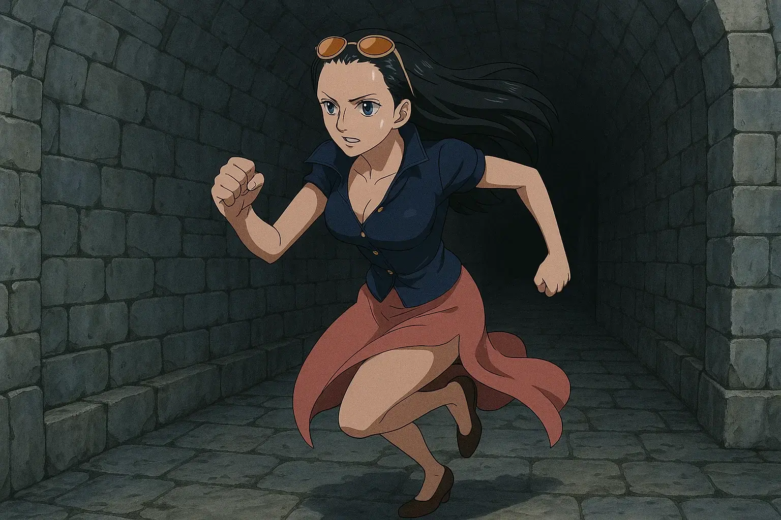 illustration for tunnel