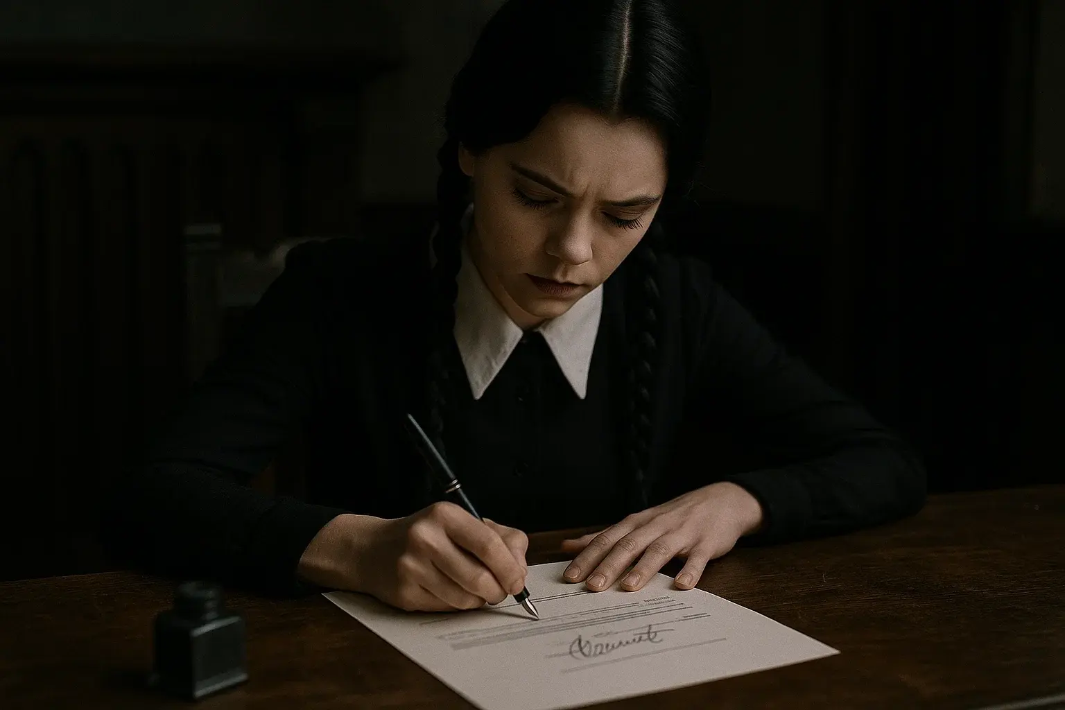 illustration for signature