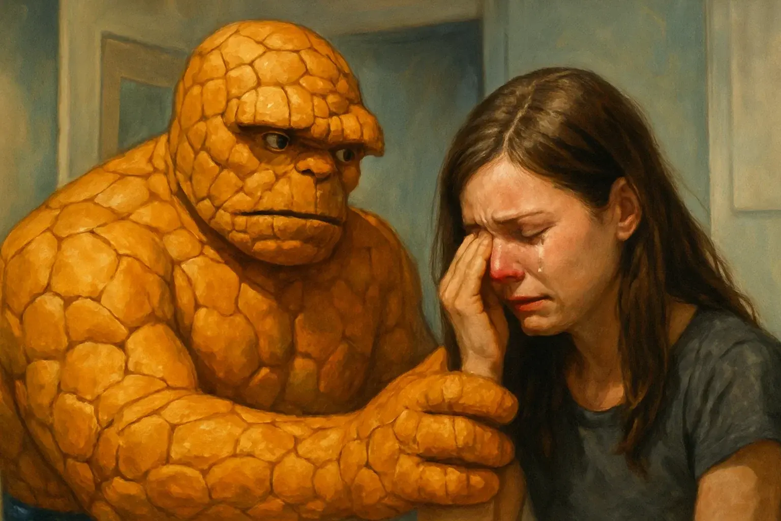 illustration for sensitive