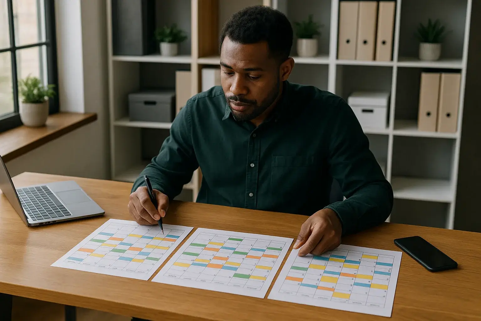 illustration for respective