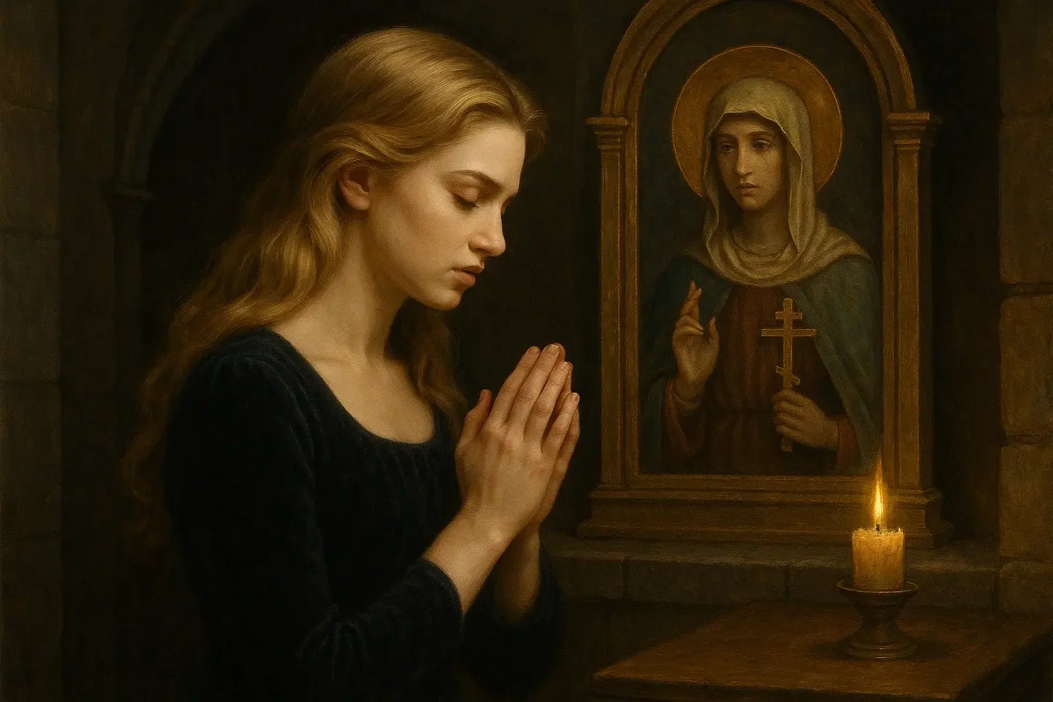 illustration for saint