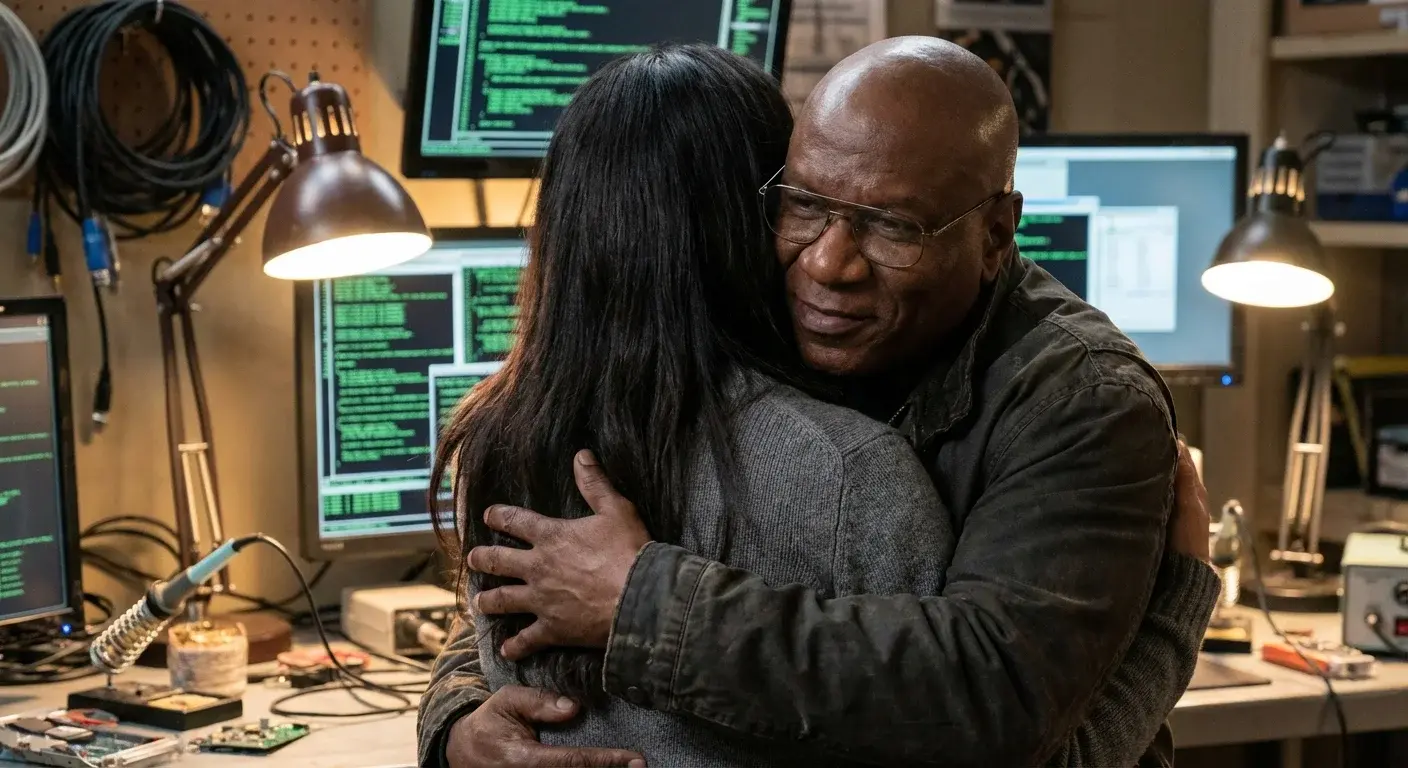 illustration for embrace