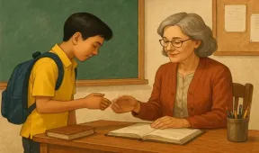 illustration for treat